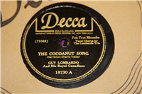 GUY LOMBARDO AND THE ROYAL CANADIANS    Take Care    (Decca  18730,  1945) 78 RPM Pop Record