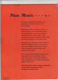 PHOTO MODELS  #5    (Gale Publications, 1950s) 
