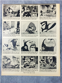 Vintage DISNEY "Mickey Mouse Celebrates His 10th Birthday" Article (Look Magazine, 1938)