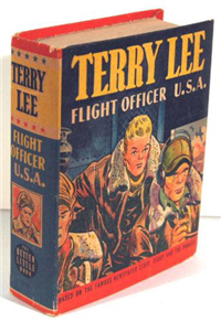 TERRY LEE, FLIGHT OFFICER U.S.A  (Whitman Better Little Book  1492, 1944)