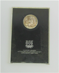 The Wittnauer Collectors Society Charter Member Medal   (Wittnauer Mint)