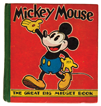 MICKEY MOUSE  (Great Big Midget Book  , 1936)