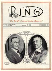 THE RING MAGAZINE  Vol. 1 #1   February 18, 1922 Issue 