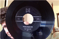 THE BEATLES     Please Please Me    (Vee-Jay   498,  1963)   45 RPM Record