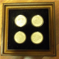 Four Seasons by Norman Rockwell Medals Collection  (Hamilton Mint)