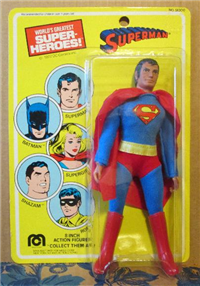 SUPERMAN  8'' Action Figure   (World's Greatest Super-Heroes!, Mego, 1972) 