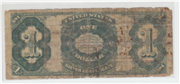 (Fr-223) 1891 $1 Martha Washington Silver Certificate (Tillman/Morgan, small red seal)