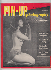 PIN-UP PHOTOGRAPHY  Vol. 1 #1    (Charlton Publications, Inc., Spring Issue, 1956) Bettie Page
