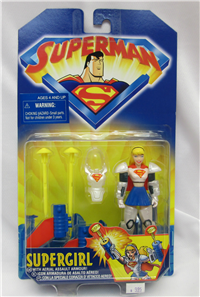 SUPERGIRL  5" Action Figure   (Superman Animated, Kenner, 1998) 