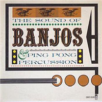 BOB RICKLES AND THE BOB FREEDMAN ORCHESTRA   The Sound of Banjos and Ping Pong Percussion   (Coronet  CX-140 Mono)   33 1/3 RPM Record Album