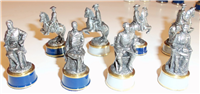 The National Historical Society Civil War Chess Set  (Franklin Mint, 1983)