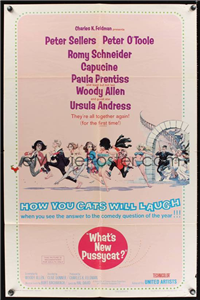 WHAT'S NEW PUSSYCAT? American One Sheet   (United Artists, 1965)