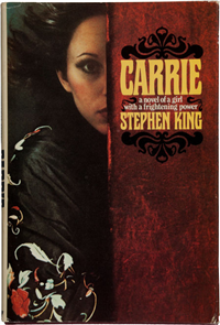 CARRIE  Stephen King  (1974)  First Edition in Dust Jacket
