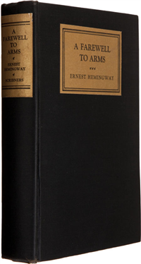 A FAREWELL TO ARMS  Ernest Hemingway  (1929) First Edition in Dust Jacket