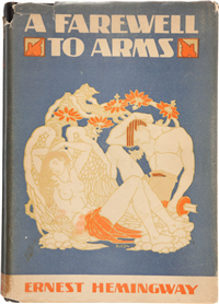 A FAREWELL TO ARMS  Ernest Hemingway  (1929) First Edition, First Issue in Dust Jacket