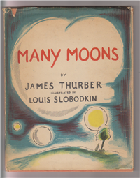 MANY MOONS  James Thurber  (1944)  First Edition in Dust Jacket
