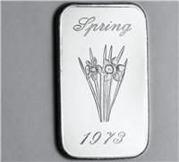 The Four Seasons Silver Ingot Collection  (Mother Lode Mint, 1973)
