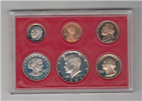 1981 US Mint Proof Set  (6 coins)