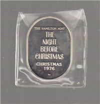 1976 Christmas Medal 'The Night Before Christmas'   (Hamilton Mint, 1976)