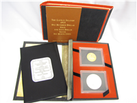 CAYMAN ISLANDS 1975 Six Queens $100 Gold and $50 Silver Proof Set 