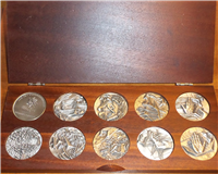 The Chaim Gross Ten Commandments Medals Collection   (Medallic Arts)