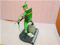 GREEN ARROW Limited Edition 11" Cold-Cast Hand-Painted Porcelain Statue  (DC Direct, 2001)