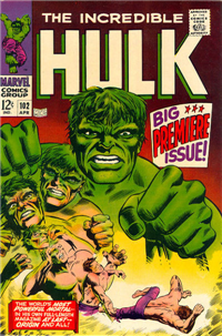 THE INCREDIBLE HULK  #102     (Marvel, 1968)