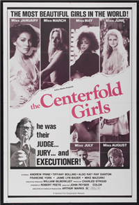 THE CENTERFOLD GIRLS Original American One Sheet    (General Film, 1974) 
