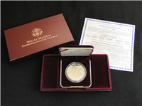 USA 1999-P Dolly Madison Silver Dollar Proof with Box and COA