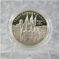 U.S. Military Academy Bicentennial Silver Dollar Proof + Box & COA (US Mint, 2002-W)