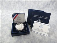 Jamestown 400th Anniversary Silver Dollar Proof with Box and COA (US Mint, 2007)