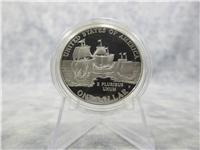 Jamestown 400th Anniversary Silver Dollar Proof with Box and COA (US Mint, 2007)