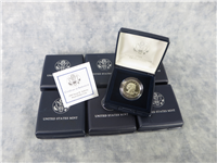 Susan B. Anthony Proof Dollar with Box and COA (US Mint, 1999)