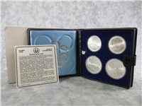 CANADA 1976 Montreal Olympics XXI Olympiad 4 Coin Uncirculated Set Series VII Souvenir