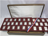 Fathers of American Democracy Ingot Collection  (Hamilton Mint, 1976)