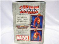 1970s CAPTAIN BRITAIN  Limited Edition 6" Marvel Mini-Bust    (Bowen Designs, 2007) 