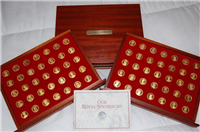 Our Royal Sovereigns Medals Collection  (Danbury Mint, 1991)