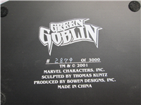 GREEN GOBLIN  Limited Edition 17" Cold Cast Porcelain Statue    (Bowen Studios, 2001) 