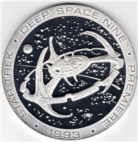 The Star Trek Deep Space Nine Calendar Medal  (Franklin Mint, 1993)