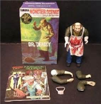 DR. DEADLY   Plastic Model Kit    (Aurora Monster Scenes, 1971)