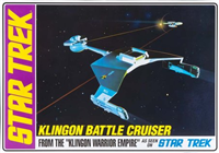 STAR TREK KLINGON BATTLE CRUISER   Plastic Model Kit    (AMT, 1966)