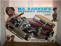 MA BARKER'S GETAWAY SPECIAL 'BLOODY MAMA' 1932 CHRYSLER  1:25 scale Plastic Model Kit    (MPC, 1970)