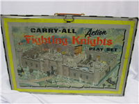 FIGHTING KNIGHTS CARRY-ALL PLAY SET   (Louis Marx 4635, 1963) 