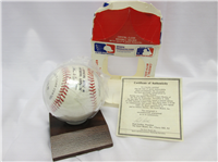 JEROME WALTON Limited Edition Signed Baseball  (Score Board, 1989) ROY