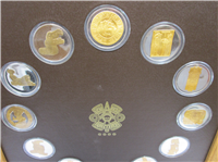 National Museum of Anthropology Aztec Medals Collection   (Franklin Mint, 1980)