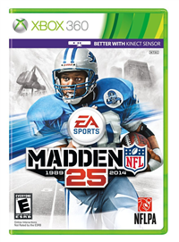 MADDEN NFL 25   (XBox 360, 2013)