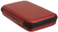 CARRYING CASE FOR NINTENDO 3DS, DS LITE, DSi, DSi XL  (AmazonBasics, Red)
