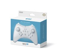 WII U PRO CONTROLLER - WHITE  (Nintendo, 2012)
