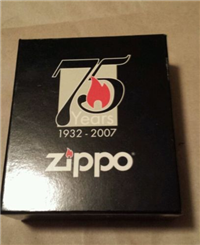 75th Anniversary Windproof Zippo Lighter in Box  (Zippo, 2007)