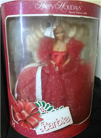 HOLIDAY  Barbie Doll   (Happy Holidays Collection, Mattel  #01703, 1988) 